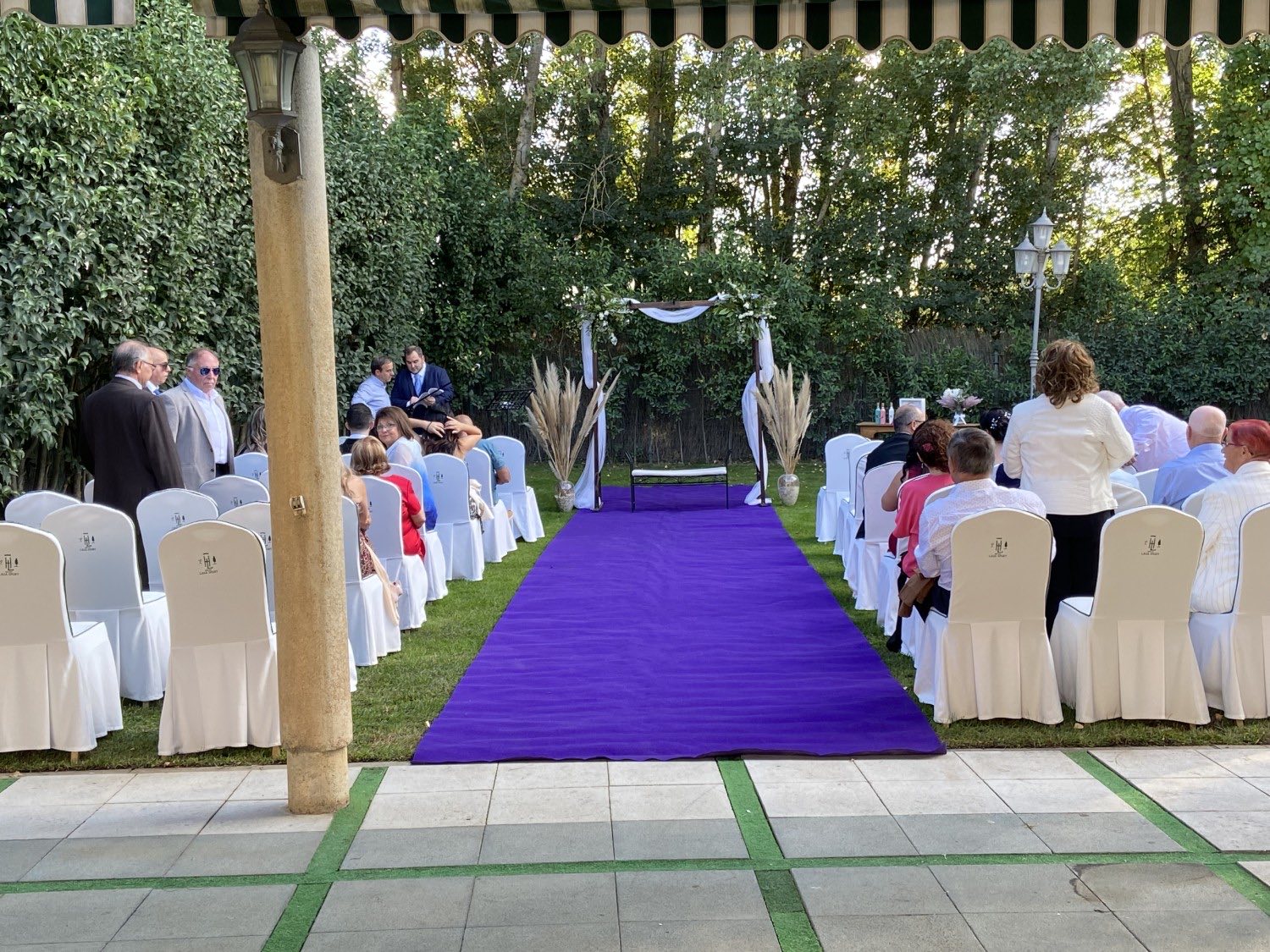 Bodas ceremonia jardin